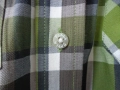 Дамска карирана зелена риза с къс ръкав Fjall Raven размер М , снимка 4