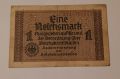 1 марка Германия 1940  - 1944 Третият Райх Банкнота от Втората световна война , снимка 2