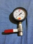 Манометър със спирателен кран комплект , снимка 8
