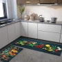 4585 Комплект 2 бр. кухненски килимчета от устойчив полиестер – Абсорбиращи и противоплъзгащи (40x60, снимка 7