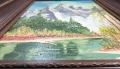 маслена картина с дърворезбована рамка, снимка 5