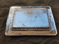 Голям посребрен и позлатен поднос, снимка 2