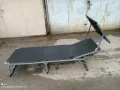 шезлонг алуминиев, сгъваемо алуминиево легло, туристическо сгъваемо легло , снимка 18