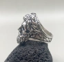 Сребърен пръстен уникат, снимка 5