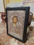 Прекрасна антикварна сребърна икона със сертификат , снимка 5