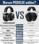 Професионални Bluetooth шумопотискащи слушалки PROHEAR, снимка 3