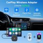 Нов Безжичен CarPlay Адаптер за автомобили от 2016+ Съвместим с iPhone iOS 10+, снимка 2