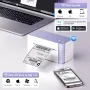 Phomemo 344 Wi-Fi термичен принтер,4x6 за Android,iOS и Windows, лилав, снимка 2