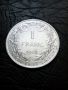 1 франк 1913 година Белгия сребро, снимка 1