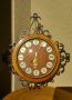 Vintage кварцов часовник Янтар . , снимка 1 - Стенни часовници - 45686732