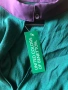 Зелено и лилаво риза хл на united colors of Benetton , снимка 4
