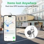 Нов комплект Bluetooth тракер 4 броя Apple Find My iOS IP67 за ключове багаж, снимка 3