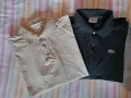 Мъжки блузи с яка LACOSTE - B, XXL, и COTTON DELUXE by ANVIL - HL, USA, снимка 2