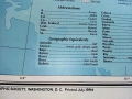 Карта от списание National Geographic - 1994г, снимка 4