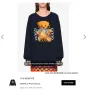 блуза Gucci Felted Jersey Sweatshirt With Teddy Bear размер М-Л, снимка 2