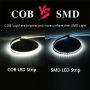 SIRYYUI COB LED лента 3M,6000K, 480LEDs/M, DC24V, CRI 90+ с RF дистанционно и захранване, снимка 5