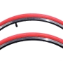 Външна гума за шосеен велосипед VELO SLICK (700 x 23C) - Червена, Синя, снимка 8