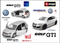 Метални колички Volkswagen Golf GTI, снимка 1