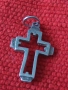 Старо сребърно кръстче 18407, снимка 4