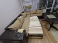 Голям диван със маса и две таборетки, снимка 4