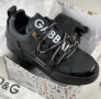 Dolce & Gabbana Черни Мъжки Маратонки 40-45 Номер Най Висок Клас с Кутия , снимка 1