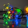 60 соларни LED цветя 5.9m - многоцветни S_1232529, снимка 1