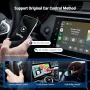 AAAUTOSHOP 2 в 1 безжичен адаптер за CarPlay и Android Auto, безжичен ключ за кола, снимка 4