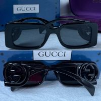 Gucci 2024 дамски слънчеви очила правоъгълни GG1325, снимка 2 - Слънчеви и диоптрични очила - 45439785