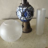 Стара газова лампа, снимка 6 - Други ценни предмети - 45712118