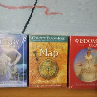 Оракул карти: The Enchanted Map & Wisdom of the Oracle & Energy Oracle, снимка 1 - Други игри - 33080036