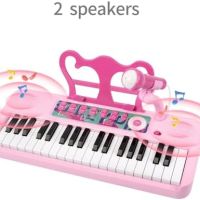 Нова играчка Учебно Пиано с 37 Клавиша и Микрофон за Деца, снимка 4 - Други - 45176320
