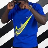 Nike Graffiti Swoosh logo (Oversized) Nike Swoosh Tee   Мъжка тениска / T-shirt, снимка 4 - Тениски - 45209411