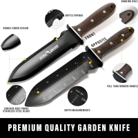 FLORA GUARD Професионален градински нож лопата, снимка 3 - Градински инструменти - 44994026