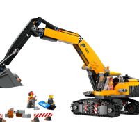 LEGO® City 60420 - Жълт строителен екскаватор, снимка 3 - Конструктори - 46201737