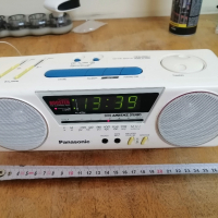 Радио-часовник Panasonic AM-FM Stereo Clock Radio RC-X210, снимка 2 - Радиокасетофони, транзистори - 45039437