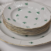 Herend Hungary Porcelain Tea set and pastry serving plates - Сервиз за чай сервиране на сладкиши, снимка 2 - Други - 44964109