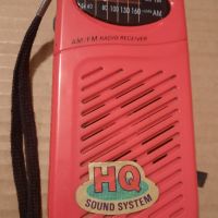 AM/FM радиоприемник HQ Sound system , снимка 1 - Радиокасетофони, транзистори - 45459274