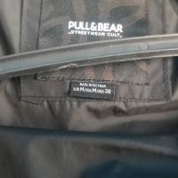 Мъжко зимно яке с качулка Pull & Bear Черно Размер М 38, снимка 4 - Якета - 45859336