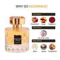 Оригинален Арабски дамски парфюм Milena Extreme Riiffs Eau de Parfum 100 ml. 🌹 Роза и цветя: Начални, снимка 3 - Дамски парфюми - 45787563