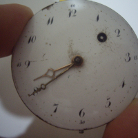 Механика за стар джобен часовник., снимка 1 - Джобни - 44972227