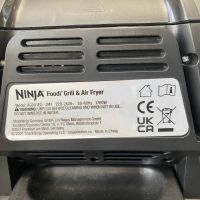 Грил скара и фритюрник Ninja Foodi Grill & AirFryer 5.7L AG301EU 1750W, снимка 6 - Скари - 45451985
