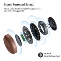 Conambo Bluetooth слушалки с микрофон НОВИ, снимка 4 - Bluetooth слушалки - 45307727