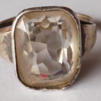 Уникален руски пръстен с голям камък., снимка 1 - Пръстени - 45528819