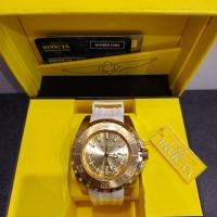 Часовник Invicta Gold-White, снимка 2 - Мъжки - 45900301