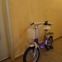 Продавам Детски велосипед 14 Leader Eleganca, signal violet, снимка 4 - Велосипеди - 45092734