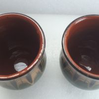 Две глинени чашки, снимка 3 - Чаши - 45083597