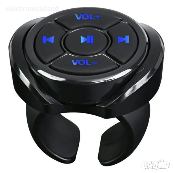 Безжичен Bluetooth Блутут медиен волан, Дистанционно управление за Автомобил, кола, снимка 1