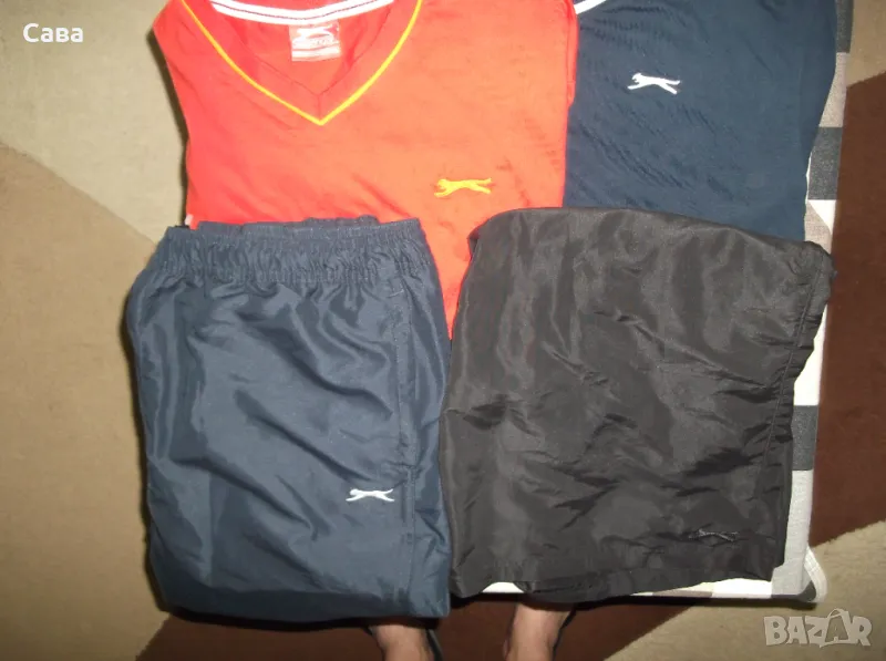 Тениски и къси панталони SLAZENGER  мъжки,2-3-4ХЛ, снимка 1