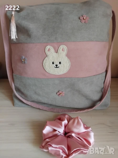 Ръчно изработена чанта зайче , снимка 1