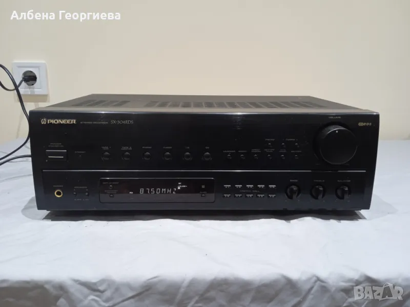 Стерео усилвател PIONEER sx-304 RDS, снимка 1